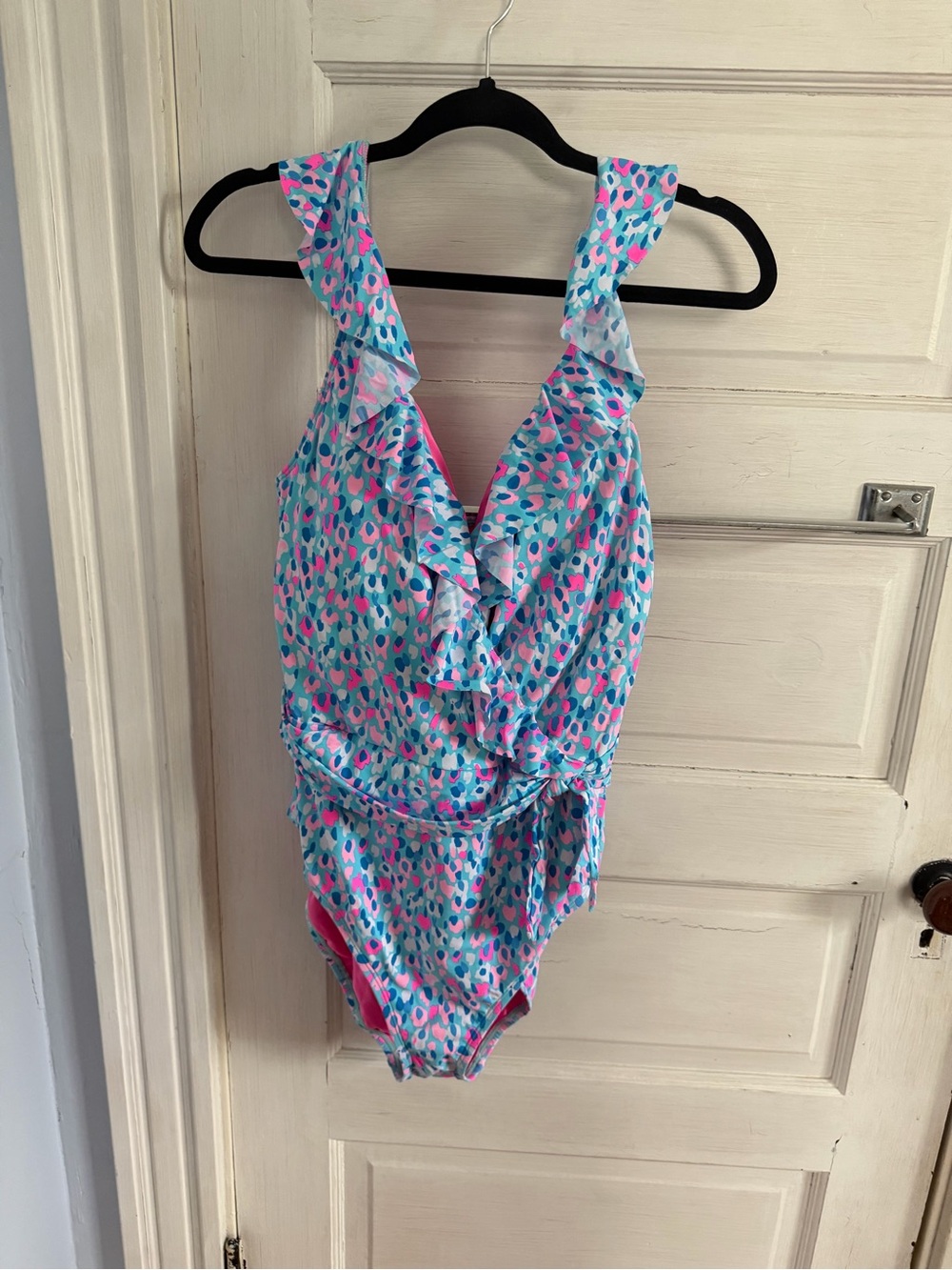 Lilly Pulitzer Hottie Dottie Swim Blue Ibiza